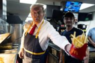 Donald Trump Campaigns For President In Pennsylvania. (Photo by Doug Mills-Pool/Getty Images)
